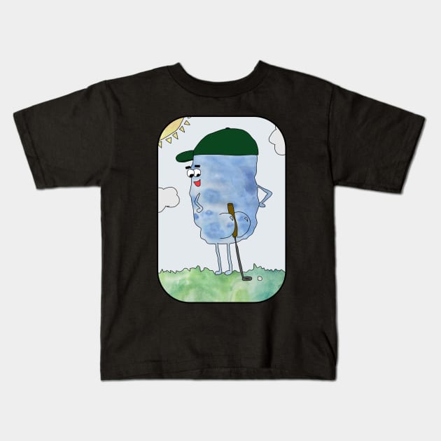 Golf! Kids T-Shirt by HFGJewels